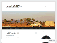 Tablet Screenshot of herbiesworldtour.com